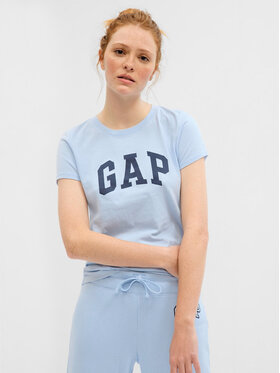 Gap Gap Marškinėliai 268820-65 Mėlyna Regular Fit