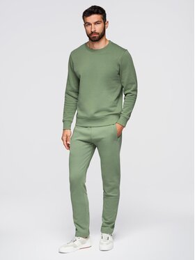 Ombre Ombre Komplet dresowy Z122 Zielony Regular Fit