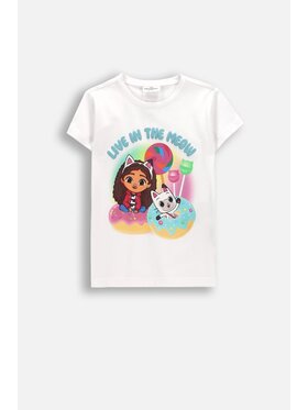Coccodrillo Coccodrillo T-Shirt WC6143205LGD-001 Bílá Regular Fit