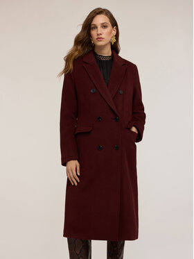 Motivi Motivi Cappotto 0084Q000602N022 Marrone Regular Fit