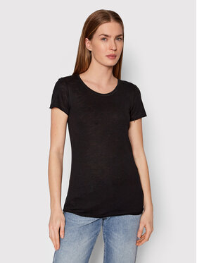 Sisley Sisley T-Shirt 3TNHL11A2 Μαύρο Regular Fit