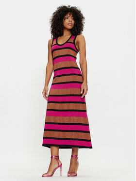 LOLA CASADEMUNT LOLA CASADEMUNT Φόρεμα υφασμάτινο MS2416012 2N2 Έγχρωμο Regular Fit