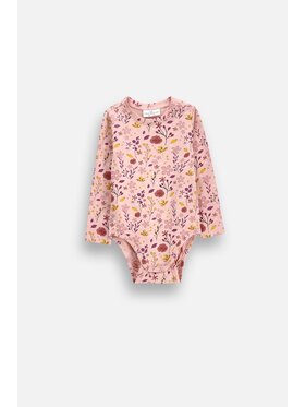 Coccodrillo Coccodrillo Body dziecięce ZC6112102MGN-033 Różowy Regular Fit