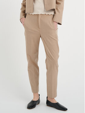 InWear InWear Bavlnené nohavice Nakita 30107961 Hnedá Regular Fit