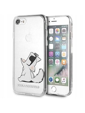 KARL LAGERFELD KARL LAGERFELD Etui na telefon Choupette Fun Przezroczysty