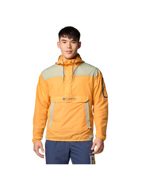Columbia Columbia Kurtka przejściowa Challenger Windbreaker Anorak Żółty Regular Fit