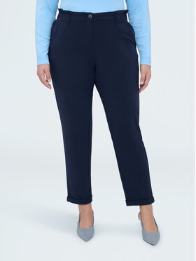 Fiorella Rubino Fiorella Rubino Pantaloni di tessuto P177L002333N034 Blu Regular Fit