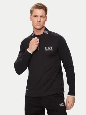 EA7 Emporio Armani EA7 Emporio Armani Longsleeve 3DPT03 PJMLZ 1200 Czarny Regular Fit