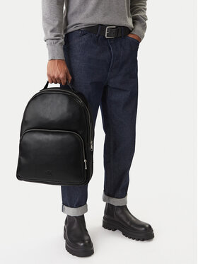 Calvin Klein Calvin Klein Σακίδιο Webbing Strap Round Backpack LV04D3282G Μαύρο