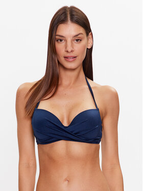 Etam Etam Bikini-Oberteil 6539176 Dunkelblau