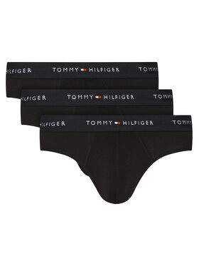 Tommy Hilfiger Tommy Hilfiger Souprava slipů UM0UM03471 Černá