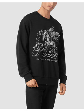PHILIPP PLEIN PHILIPP PLEIN Mikina 21109 Černá Regular Fit