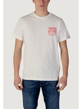 REPLAY REPLAY T-Shirt M3023.000.22336 Biały Shirt Fit