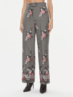 ViCOLO ViCOLO Pantaloni di tessuto TR0407 Grigio Relaxed Fit