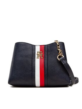 Tommy Hilfiger Tommy Hilfiger Torbica Th Emblem Crossover Corp AW0AW14315 Tamnoplava