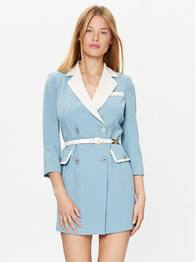 Elisabetta Franchi Elisabetta Franchi Coctailkleid AB-445-32E2-V650 Blau Regular Fit