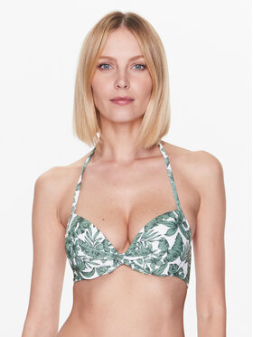 TWINSET Верх від купальника 231LMMB44 Зелений