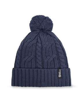 Jack Wolfskin Jack Wolfskin Kapa Pompom 1905092 Tamnoplava