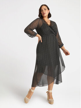 Fiorella Rubino Fiorella Rubino Vestito 7588T001620N0Z3 Nero Slim Fit