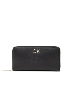 Calvin Klein Calvin Klein Великий жіночий гаманець Re-Lock Z/A Wallet Lg K60K609699 Чорний