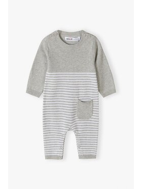MINOTI MINOTI Pajac babyprem 9 Szary Regular Fit