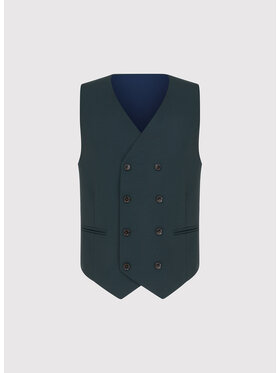 Pako Lorente Pako Lorente Kamizelka P000P-8G-005 Zielony Slim Fit