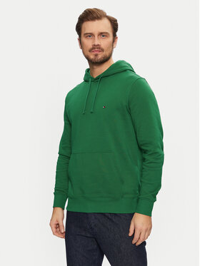 Tommy Hilfiger Tommy Hilfiger Sweatshirt Essential MW0MW37235 Grün Regular Fit