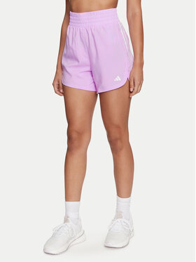 adidas adidas Szorty sportowe Pacer Training 3-Stripes IS1665 Różowy Regular Fit