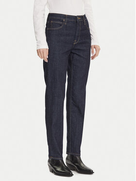 Lee Lee Jeansy Carol 112372650 Tmavomodrá Straight Fit