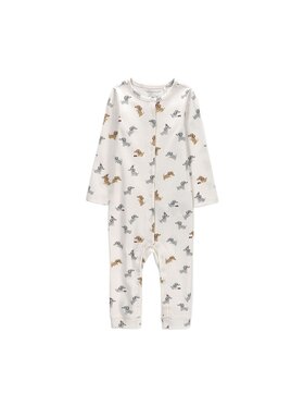 Coccodrillo Coccodrillo Pajac ZC6104201SUN-003 Kremowy Regular Fit