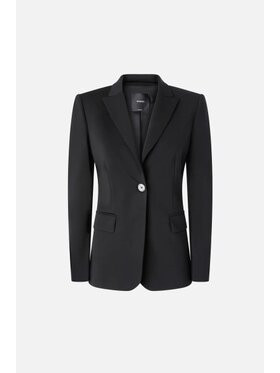 PINKO PINKO Marynarka Signum Czarny Slim Fit