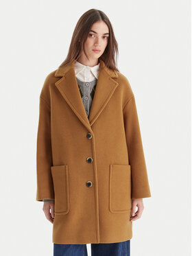 MAX&Co. MAX&Co. Palton de lână 2526016023200 Maro Regular Fit