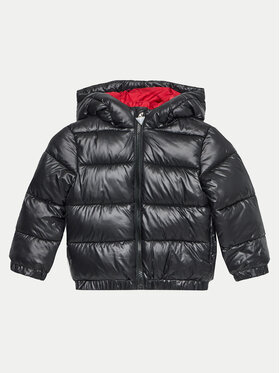 Guess Guess Geacă din puf N4BL01 WEGY0 Negru Relaxed Fit