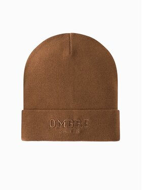 Ombre Ombre Čepice OM-ACWH-0120 Hnědá