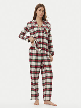 LAUREN RALPH LAUREN LAUREN RALPH LAUREN Pidžama ILN92551F Krēmkrāsas Relaxed Fit