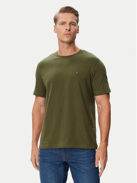 Tommy Hilfiger Tommy Hilfiger T-Shirt Ess Seasonal MW0MW39995 Khaki Regular Fit