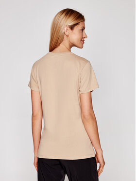 Samsøe Samsøe T-shirt Solly Solid F00012050 Bež Regular Fit