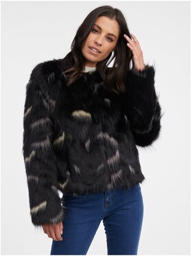 Orsay Orsay Kurtka zimowa 850035660000__36 Czarny Regular Fit