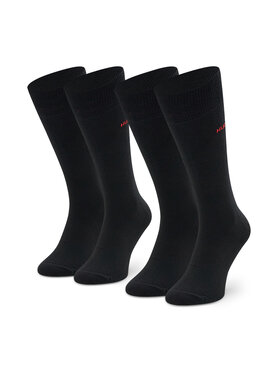 HUGO HUGO Lange Socken 2P Rs Uni Cc 50468099 Schwarz