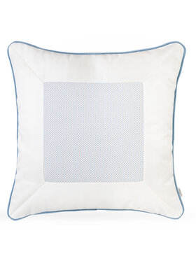 Doram design Doram design Poduszka dekoracyjna Screen Blue/White 50x50 cm Biały
