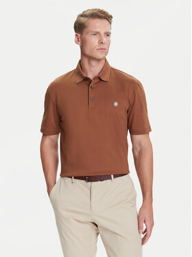 BOSS BOSS Polo C-Parris 01 50520297 Brązowy Regular Fit