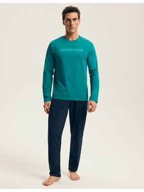 Henderson Henderson Piżama 43490 Zielony Regular Fit