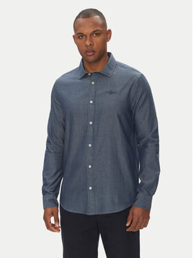 Aeronautica Militare Aeronautica Militare Koszula 251CA1276CT3292 Niebieski Regular Fit