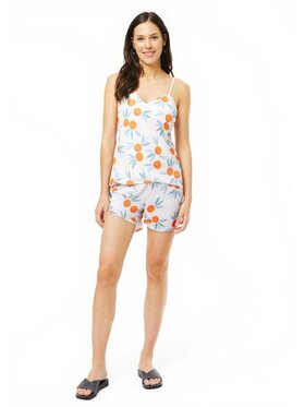 DKaren Lingerie DKaren Lingerie Komplet bielizny KK019 Pomarańczowy