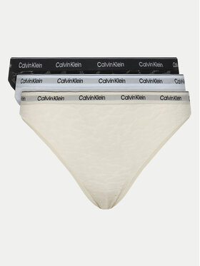 Calvin Klein Underwear Calvin Klein Underwear 3er-Set klassische Damenslips 000QD5069E Bunt