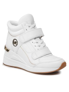 MICHAEL Michael Kors MICHAEL Michael Kors Sneakersy Gentry High Top 43F3GYFE1L Bílá
