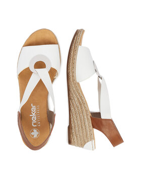 Rieker Rieker Sandali CEO-624H6-81 Bela