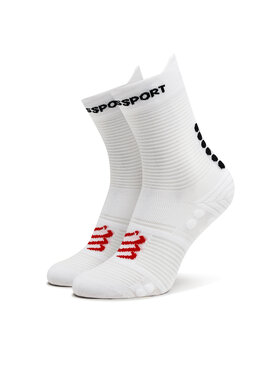 Compressport Compressport Skarpety długie Pro Racing V4.0 Run High XU00046B Biały