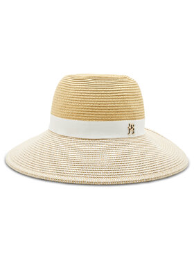 Tommy Hilfiger Tommy Hilfiger Kapelusz Beach Straw AW0AW14729 Beżowy