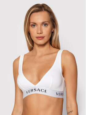 Versace Versace Podprsenka Bralette Donna AUD04069 Biela